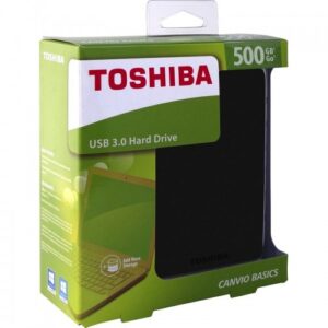 Toshiba Canvio Basics 500GB Portable Hard Drive