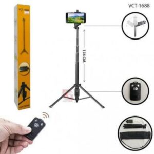 YUNTENG VCT-1688 2in1 Tripod Selfie Stick w/Remote Control