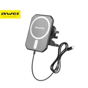 Awei W12 Wireless Charging Fast Charge and Mobile Phone Bracket Car Charger Universal COD