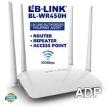 LB-link BL-WR450H 300MBPS WiFi N Router, Repeater, Access Point 4 High Gain Antenna