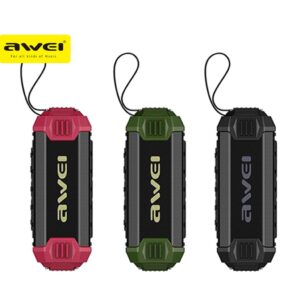 Awei Y280 Portable IPX4 Waterproof Wireless Loudspeaker Outdoor Sound System Dual Stereo Track AUX TF Card FM Bluetooth Speaker