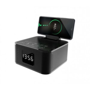 Awei Y332 Multi-function Bluetooth-compatible Speaker With FM Phone Wireless Charger Phone Holder 8000mAh