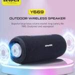 Awei Y669 Outdoor Sports Portable Bluetooth-compatible Speaker Super Power 3D Stereo Surround Sound Interconnection Speakers